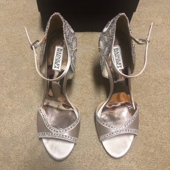 Badgley Mischka Collection - Roxy Sandal/Heel size 10 - Picture 7 of 16